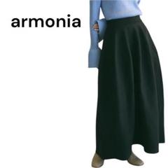 E630 armonia.バルーンニットスカート　ブラック　美品