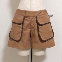 IDEAL ロートレアモン 配色 ショートパンツ
