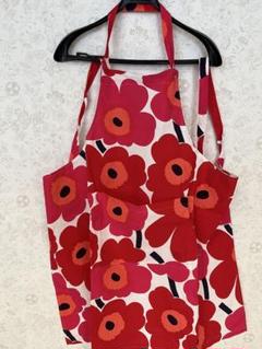 marimekko マリメッコ ✖︎ フィンエアー 限定色　エプロン　新品未使用 marimekko - marimekkoの通販 by ma's shop｜マリメッコならラクマ