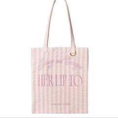 Her lip to チェック柄 ハンドバッグ　未使用 Her lip to - her lip to 新品未開封 千鳥柄 トートバッグの通販