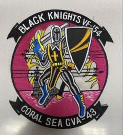 No.1140 ☆横振り刺繍パッチ☆ BLACK KNIGHTS VF-154 No.1140 ☆横振り刺繍パッチ☆ BLACK KNIGHTS VF-154 - メルカリ