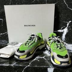 BALENCIAGA スニーカー ブラック/グリーン 42 トリプルS 超美品 2025年最新】バレンシアガ トリプルs 42の人気アイテム - メルカリ