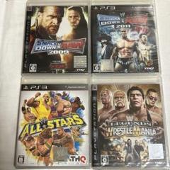 新品未開封　PS3 WWE2009 4点セット販売