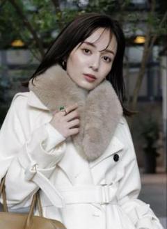 anuans ファーティペット　ベージュ アニュアンス anuans ファーティペット （BEIGE） -ファッション