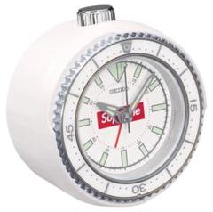 SEIKO Supreme レッド 時計 箱付き Supreme × Seiko Marathon Clock 置き時計