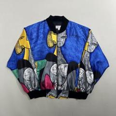 【希少】90s ナイロンジャケット ピカソ スカーフ柄 リバーシブル テロ感 楽天市場】90s □ PICASSO ピカソ リバーシブル ナイロン