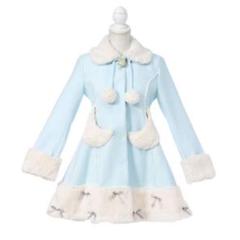 夢展望 DEAR MY LOVE お月様コート 水色 夢展望 DEAR MY LOVE お月様コート 水色 - メルカリ