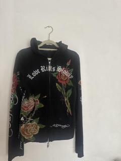Ed Hardy LOVE DIES HARD パーカー　エドハーディ Ed Hardy LOVE DIES HARD パーカーエドハーディ