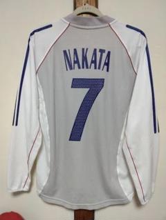 ウェア Japan Away 2001 NAKATA #7 Longsleeve Japan Away 2001 NAKATA #7 Longsleeve - メルカリ