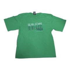 Sean John T-shirtショーン ジョン グリーン Tシャツ XLのサムネイル