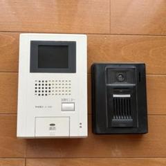 モニター付インターホン モニター付きインターホン ホワイト - メルカリ