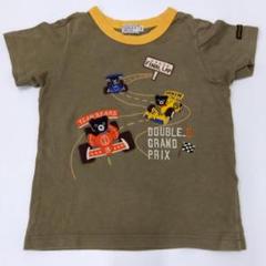 DOUBLE.B miki House Ｔシャツ【110】カーキ