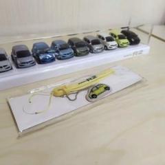スバル SUBARU R2＜RC1＞ミニカー11色セット非売品　ストラップおまけ スバル SUBARU R2＜RC1＞ミニカー11色セット非売品 ストラップ