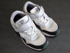 NIKE ホワイト×グリーン 21.0cm キッズスニーカー
