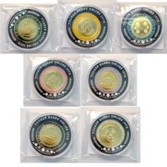 【12月スーパーSALE 15%OFF】 刀剣男士紋メダル7点 篭手切江/桑名江/松井江/五月雨江/村雲江 その他