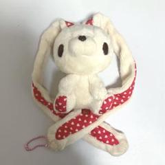 汎用うさぎ ぬいぐるみ バレンタイン商戦ねらい 白 ひとくちサイズ
