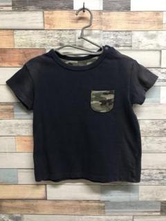 UNIQLO　半袖Tシャツ　キッズ　 ネイビー系