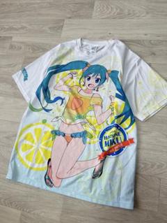 雪ミク 初音ミクフルグラフィックTシャツ L