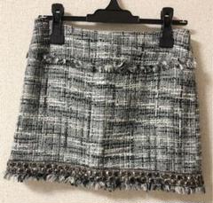 美品VICKY ツイードスカート ミニスカートのサムネイル