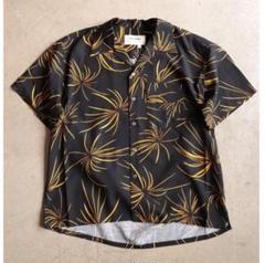 ANACHRONORM Hand Print Open Collar Shirt [HANABI] - Fresh