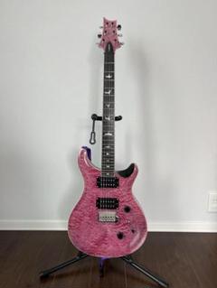 PRS SE パープル ギターケース付き　メルカリ市限定送料込み PRS SE Custom24 Quilt Violet おまけ付き - メルカリ