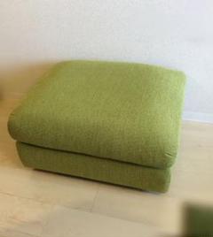 【元値3万台】美品 東京インテリア 国産 ファブリック スツール グリーン