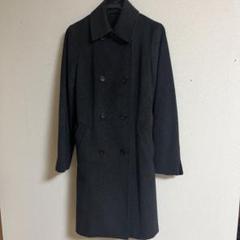 極美品 コムサデモード カシミヤ混 チェスターコート ロングコート ブラック 黒 ジャケット・コート｜ステンカラーコート一覧1ページ目｜【夏