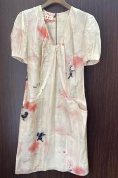 希少！MARNI シルク花柄ワンピース 希少！MARNI シルク花柄ワンピース