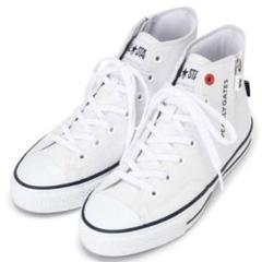 希少パーリゲイツ/コンバースコラボのゴルフシューズ23.5美品 希少パーリゲイツ/コンバースコラボのゴルフシューズ23.5美品