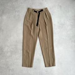 HAUNT ハウント　アジャストテーパードパンツ　ベージュ系　キャメル　36