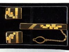 肥後象嵌 光助 日本の伝統工芸 石垣柄 純金象嵌ネクタイピン m95144710014_1.jpg?1745049320