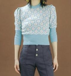 新品　FILL,more フィルモアMASQUERADE KNIT 七分袖ニット