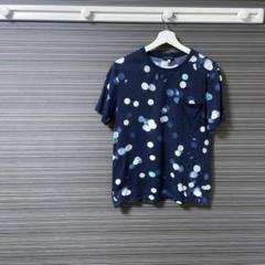 ポールスミス　スクリブル　ドット　水玉　シャツ　ブルー　marni 好きにも ポールスミス スクリブル ドット 水玉 シャツ ブルー marni 好き