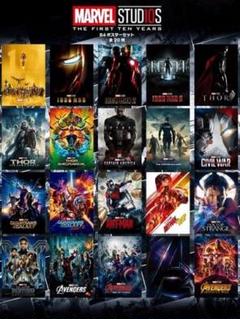 marvel 10周年記念　ポスターセット Amazon.co.jp: Marvel Studios 10周年 記念 ポスター集 限定版