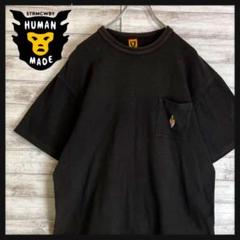 【完売モデル】ヒューマンメイドカモ刺繍 ポケットTシャツ 超人気 入手困難