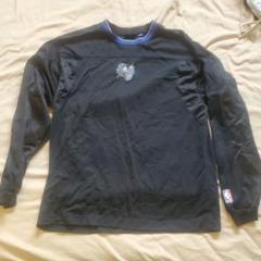 NBA 黒 長袖 メッシュTシャツ Mサイズ