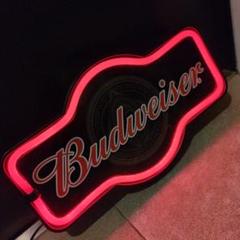 ネオン看板 Budweiser　バドワイザー ♬