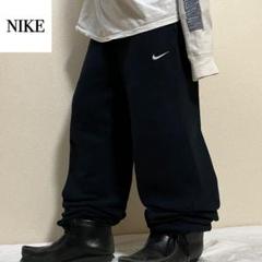 NIKE】00s old ナイキ ワイド バギー トラックパンツ 極太