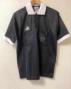 激レア！美品　adidas 審判用ゲームシャツ ブラック　☆送料込み☆