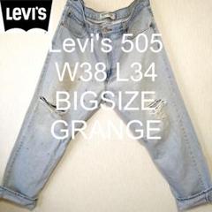 W38 L34 Levi's 505 ストレート グランジ ビッグ デニム