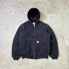 【激レア】80s Carhartt アクティブジャケット USA製 生成り 80s Carhartt BROWN DUCK ACTIVE JACKET MADE IN USA - RICUR