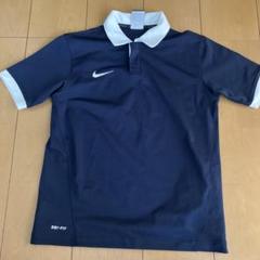 NIKE ポロシャツ ネイビー DRI-FIT キッズ　男の子　美品　Mサイズ