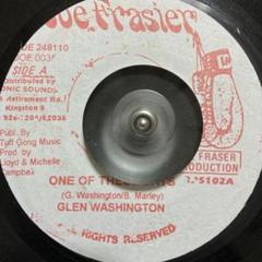 GLEN WASHINGTON - ONE OF THESE DAYS