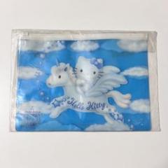 【新品⭐︎未使用】ユニコーンキティ 25周年 ペガサス フラットケース ポーチ
