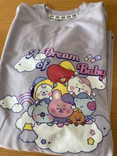 BT21 パジャマセット ストライプ≫Mサイズ ネイビー≫Lサイズ
