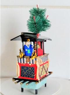 京都 祇園祭 ミニチュア 郭巨山 置物 山鉾