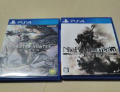PS4 モンスターハンター: ワールド & ニーア オートマタ