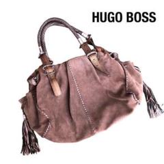 2WAY【HUGO BOSS】Sandy モノグラム トート バッグ 大谷 愛用