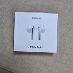Samsung Galaxy Buds3 未開封 新品・未開封品」Galaxy Buds3 [SM-R530][ホワイト][サムソン