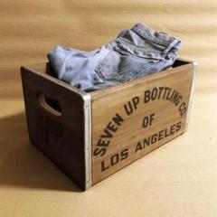アメリカン 木箱 りんご箱 ワイン箱 ウッドボックス 収納箱 小物入れ レトロ